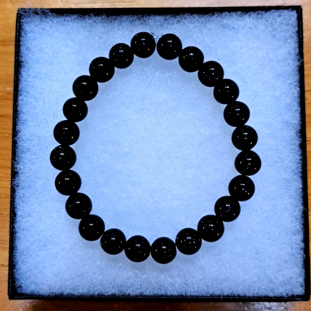 Blue Goldstone Bracelet